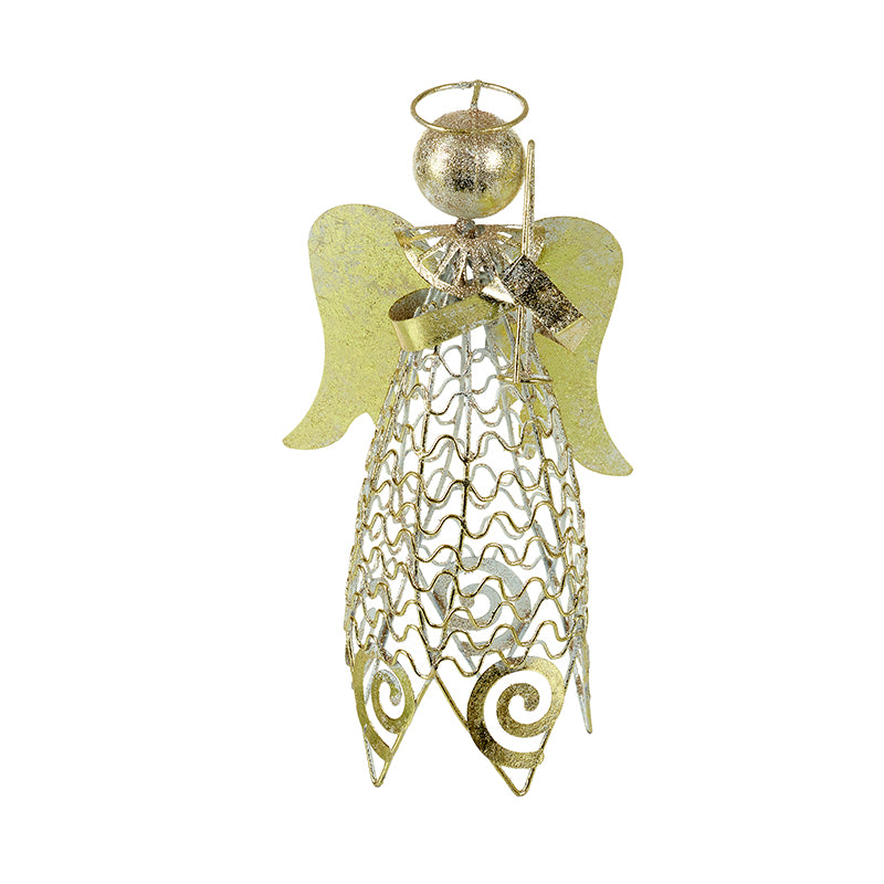 Metal Cut Out Angel Tree Topper