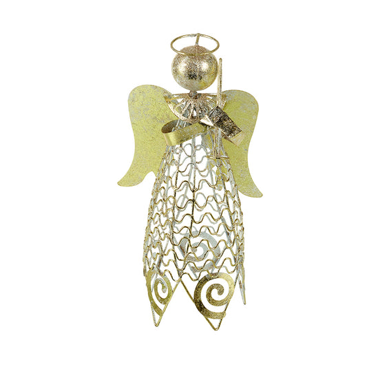 Metal Cut Out Angel Tree Topper