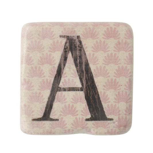 Letter A Coasters