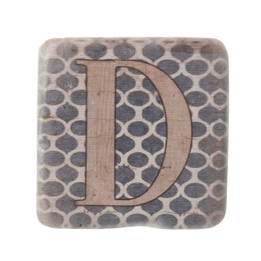 Letter D Coasters