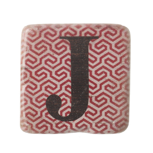 Letter J Coasters