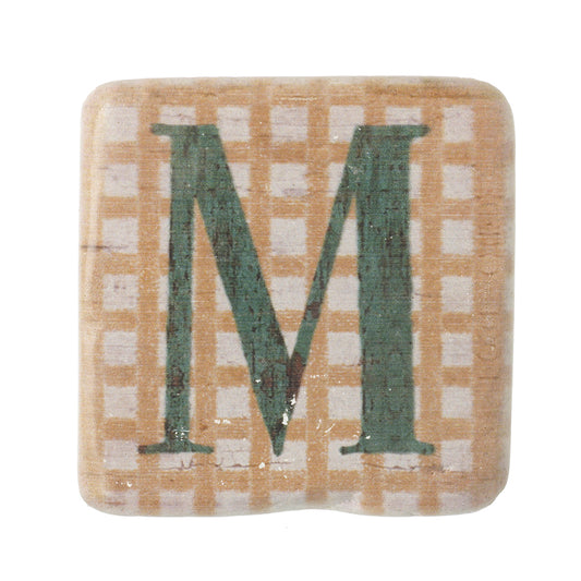 Letter M Coasters