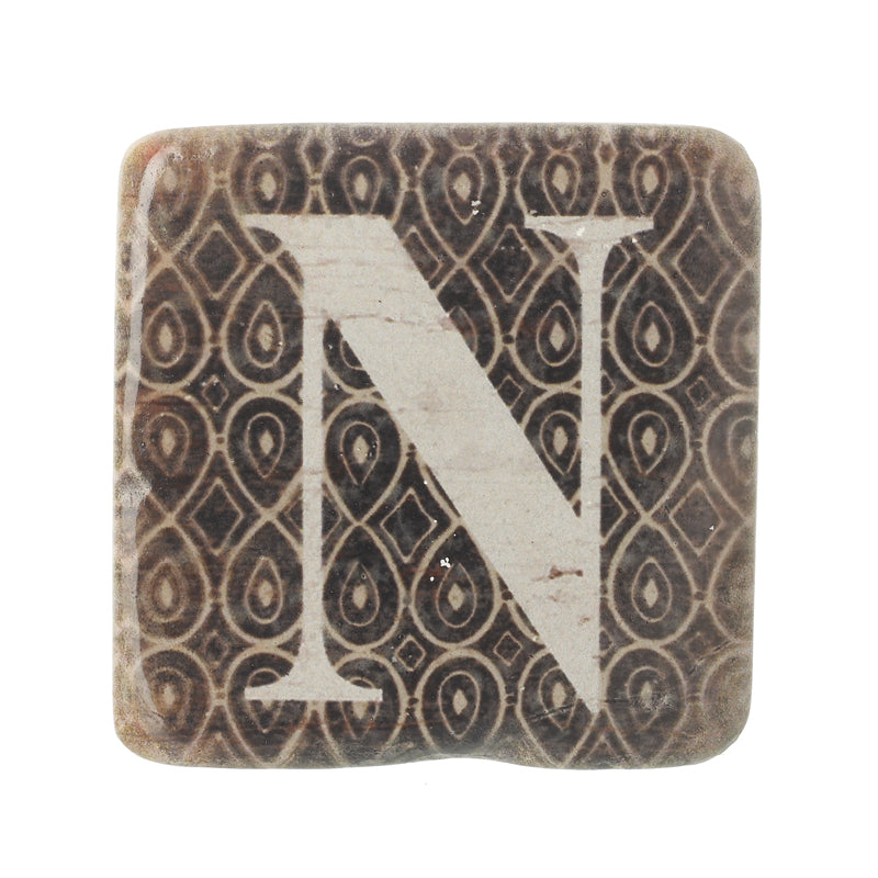 Letter N Coasters
