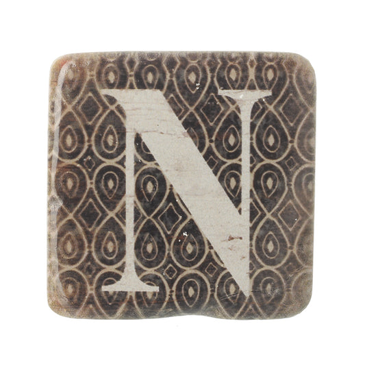 Letter N Coasters