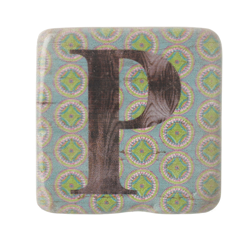 Letter P Coasters