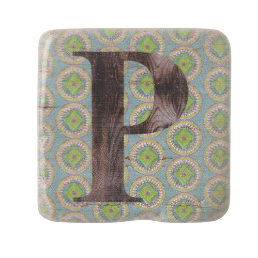 Letter P Coasters