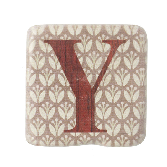 Letter Y Coasters