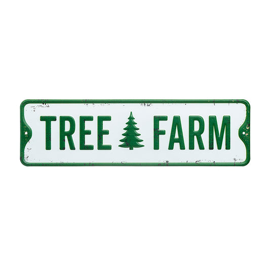 Tree Farm Metal Sign