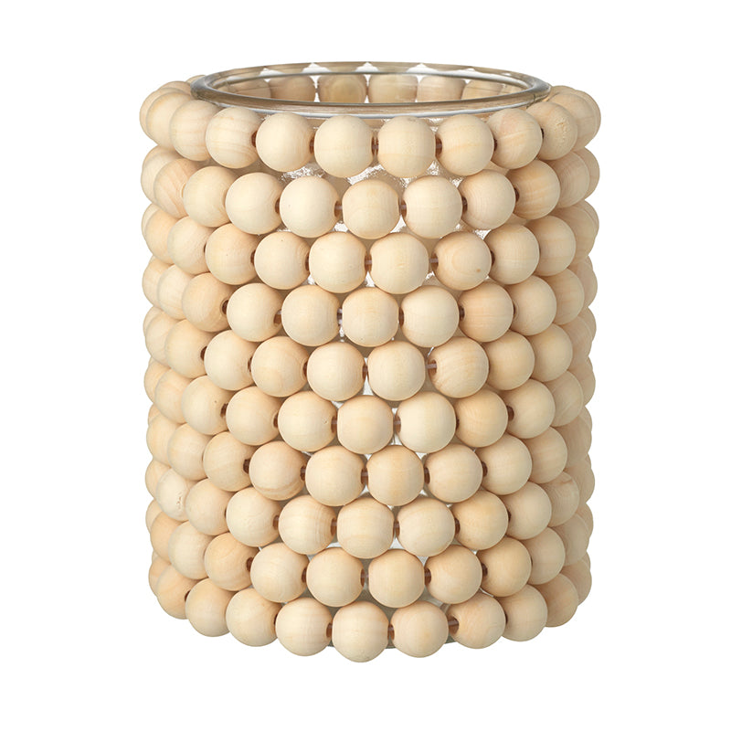 Tall Beaded T-Light Holder