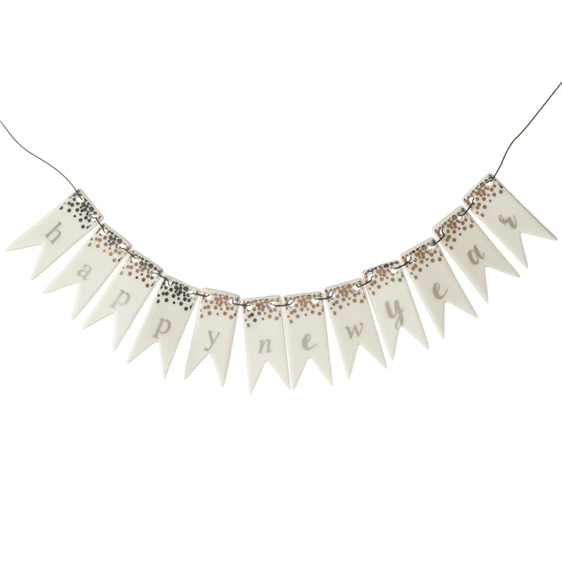 Porcelain New Year Garland