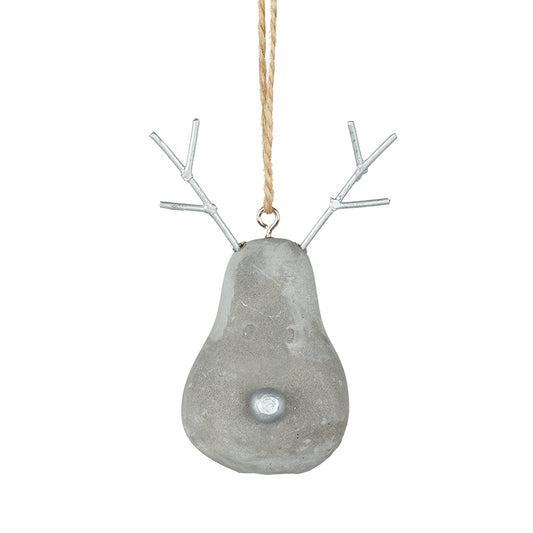 Reindeer Hanger With Silver Nose