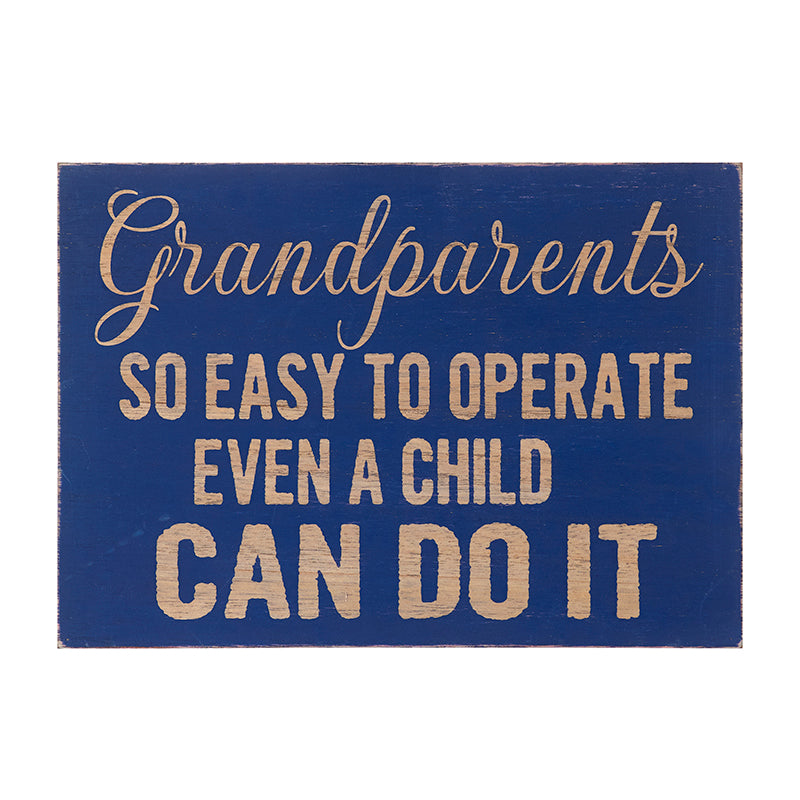 Wooden Grandparents Sign