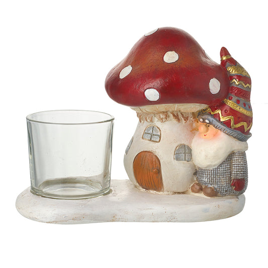 Toadstool Santa House T Light
