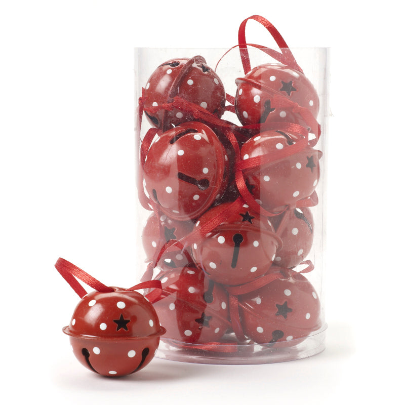 Red Bells In Pvc Box